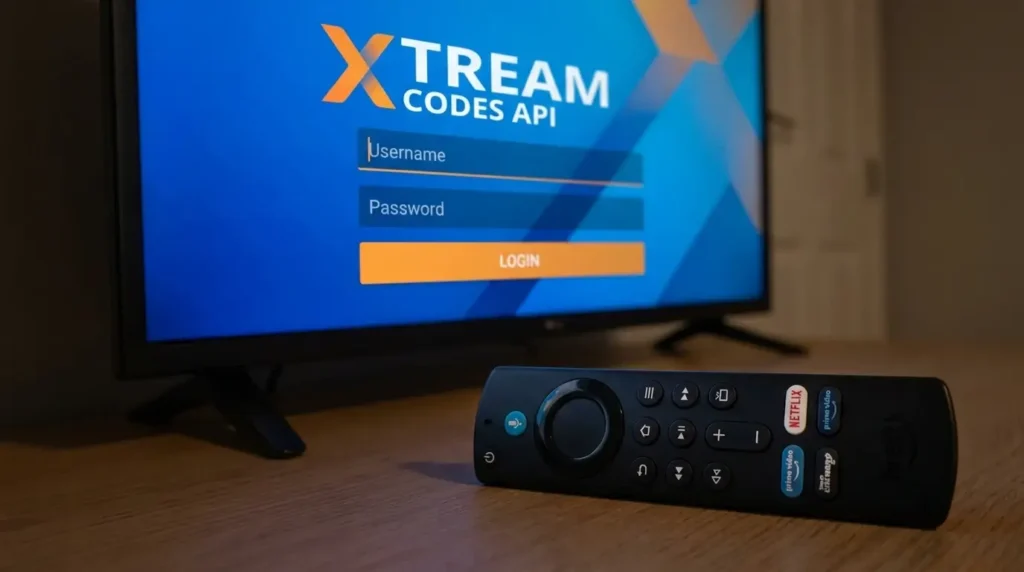 etting up an xtreme hd iptv subscription on an Amazon Firestick using Xtream Codes API